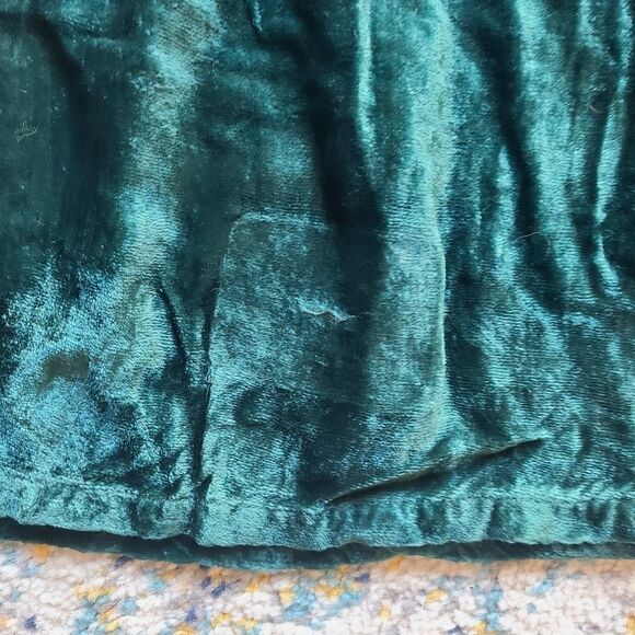 Vintage  Short Circuit  velvet top - Picture 11 of 12